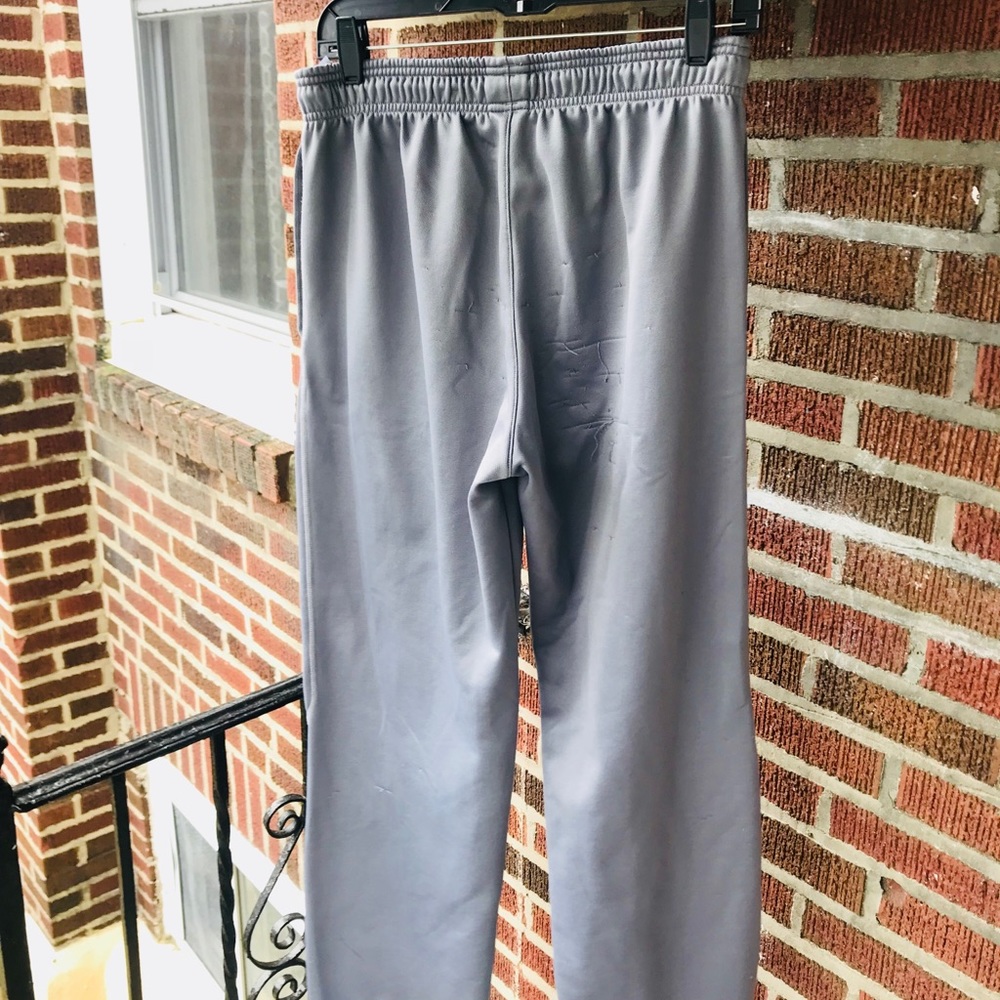 Adidas Gray and Black Stripe  Track Pants - Picture 3 of 6